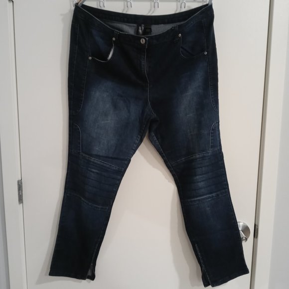 Bisou Bisou dark blue jeans - Picture 1 of 5